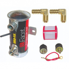 KIT pompe carburant cylindrique Facet RED Top