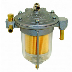 Régulateur de pression Filter King Malpassi 85mm Cuve verre 8mm E10