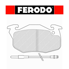 Plaquettes Ferodo DS2500 FCP393 Peugeot 205 Rallye 1,6 GTI Av