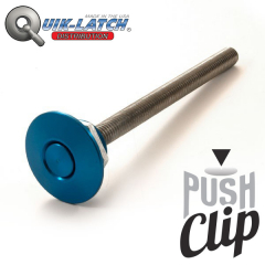 Fixation rapide PUSH CLIP-Bleu