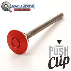 Fixation rapide PUSH CLIP-Rouge
