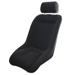 Siège baquet racing noir style berlinette