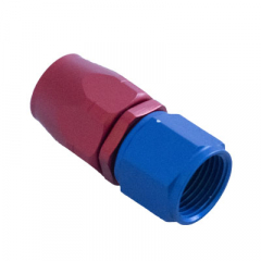 Raccord femelle droit Dash 6 JIC 9/16x18 Alu