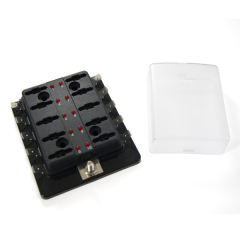 Boite à fusibles à LED 10 fusibles