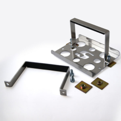Support de batterie Alu 180x170x125