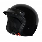 Casque Jet Loisir / Trackdays CE 22-05 noir brillant