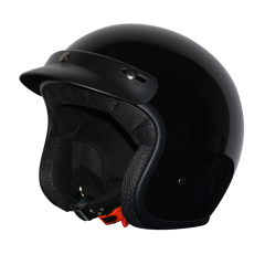 Casque Jet Loisir / Trackdays CE 22-05 noir brillant