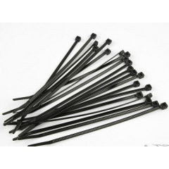 Jeux de colliers Rilsan-Jeu de 20 Colliers rislans-500 x 8.8 Noir