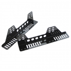 Fixations latérales alu ultra-longues RRS (la paire)