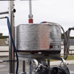 Protection large de bidon RRS ignifugée anti-chaleur