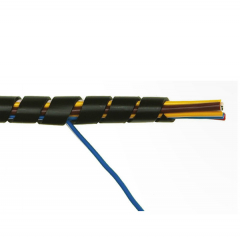 Gaine spiralée de 12 à 50mm (rouleau de 25m)