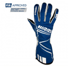Gants pilote FIA RRS VIRAGE EVO (coutures externes) Bleu