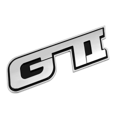 EMBLEME CHROME GTI