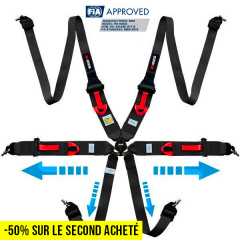 Harnais FIA RRS R6 HANS XL - Déc 29