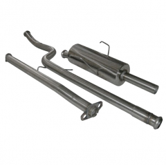 Ligne d'échappement Toshiku Gr.A Acier - Peugeot 106 1.6 S16 Ø63mm