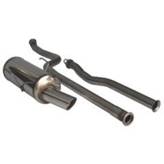 Ligne d'échappement RRS Inox pour Citroën Saxo 1.6 16V (Grp N) Diamètre 50