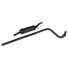 Ligne d'échappement RRS Acier pour Renault 5 GT Turbo (Grp N) Diamètre 50