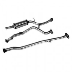 Ligne d'échappement RRS Inox pour Subaru Impreza 2.0 GT Turbo avant 2000 (Grp N) Diamètre 60