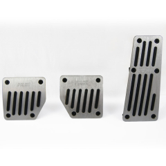 Jeu de pédales aluminium Touring montage à clips