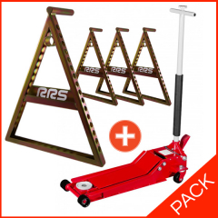 PACK RRS 4 chandelles WRC + Cric rouleur 1.5T Extra Plat