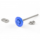 Fixation rapide PUSH CLIP-Bleu