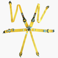 Harnais FIA RRS R6 HANS® 2.8 kg - JAUNE