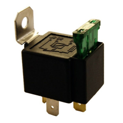 Relai 4 bornes 12v 30A avec fusible