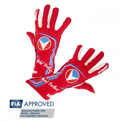 Gants FIA Michel Vaillant rouges