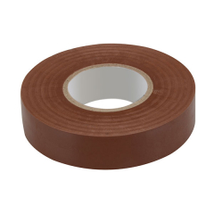 Ruban isolant 19mm x 33m - Marron