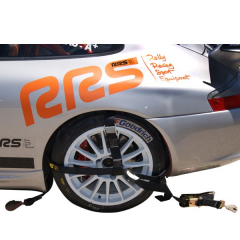 Sangle d'arrimage sur roue à cliquet