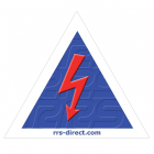 Autocollant de coupe circuit haute résistance