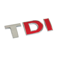 EMBLEME CHROME "TDI"