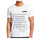Tee Shirt RRS Covid 19 Blanc