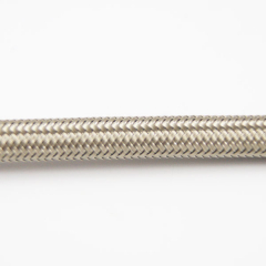 Tuyau de frein teflon tressé Inox (vendu au mètre)