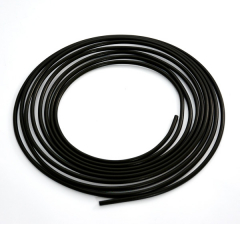 Tuyau Acier Recouvert PVC Noir Diam. 4,75mm (rouleau de 5m)