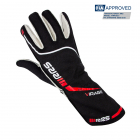Gants pilote RRS VIRAGE 3 - NOIR logo ROUGE - FIA 8856-2018