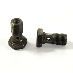 Vis de banjo JIC 3/8x24 acier (vendue à l'unité)