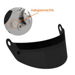 Visière fumée foncée FIA pour casque Protect Intégral FIA 8859-2015